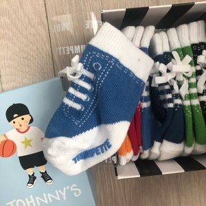 Trumpette Johnny’s Baby Socks, 6 Pairs 0-12 Months